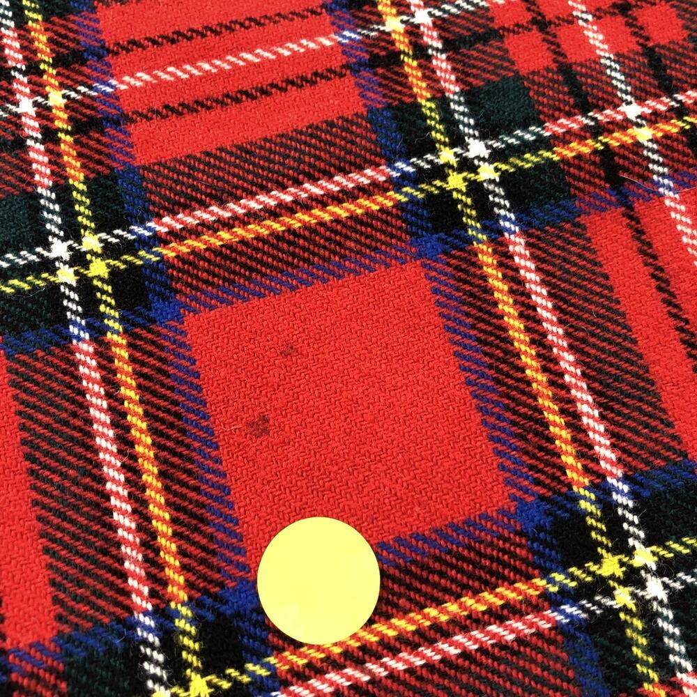 Unbranded Kilt Skirt US 16 (Fits 32In) 100% Wool Buckle Midi Skirt Tartan Plaid - Picture 2 of 12